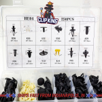 Clip King HE04 250pc. Automotive Clips & Retainers